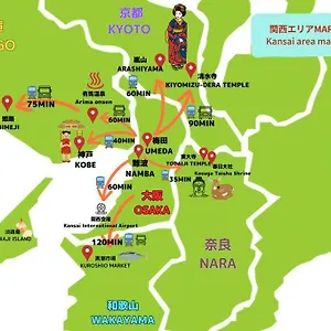 Tasonegatheringstayosaka あべの山王1 アパート 大阪市